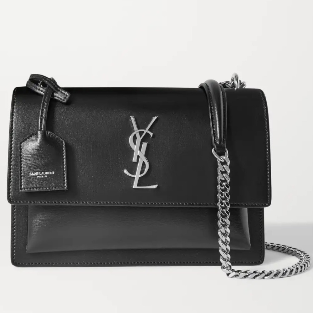 Saint Laurent Sunset Medium Leather Shoulder Bag